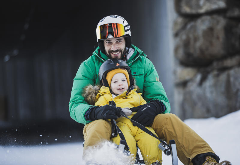 Familienparadies im Winter